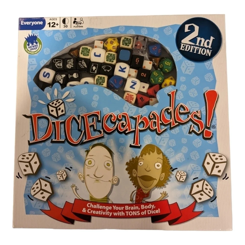 DICEcapades Family Party Game  NWT